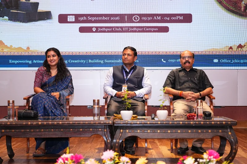 आईआईटी जोधपुर ने पारंपरिक शिल्प को बौद्धिक संपदा अधिकार, डिजाइन नवाचार और आधुनिक बाजारों से जोड़ने की पहल की